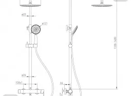 1580,091101 VOLLE Sisteme de du&#x219; cu robinet