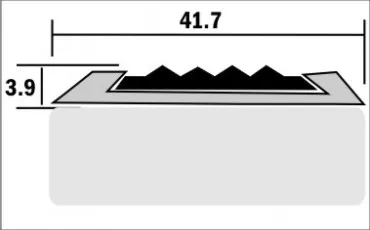 Profil pentru podea D15 KE 270  Aur thumb-image