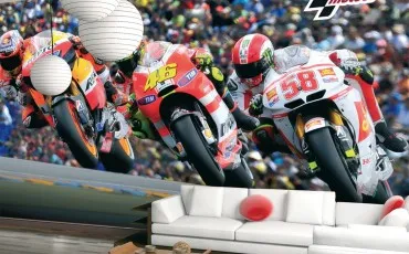 Panels 1593 Moto GP 3 riders Evolution 6 thumb-image