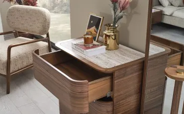 Dressers / TV-units / Bedside tables Chest of drawer with mirror Keops thumb-image