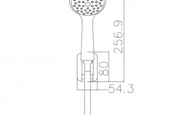 Shower 1115+S023+W100SL1 CP IMPRESE Shower set thumb-image