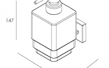 Accessories 171255B IMPRESE Liquid soap dispenser thumb-image