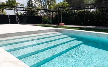 Swimming pool Steps Calacatta Streight Step 120*33 cm Fresh OUT thumb-image