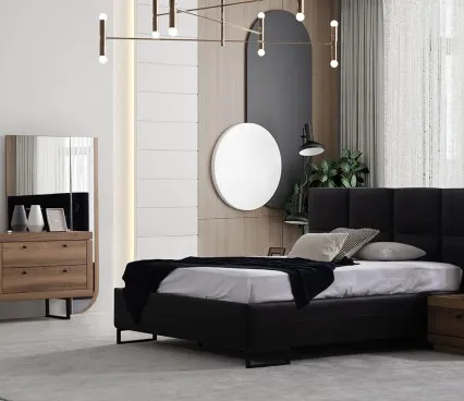 Dressers / TV-units / Bedside tables Comode with mirror Alya image