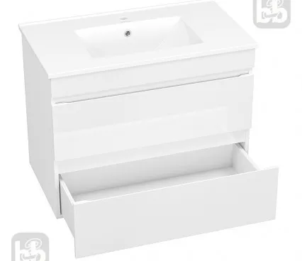 Bathroom 15-800-01 VOLLE Washbasin with cabinet image