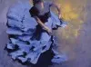 Панно 1432 Jhon Harris - Blue Flamingo Dancer Evolution 5 thumb-image