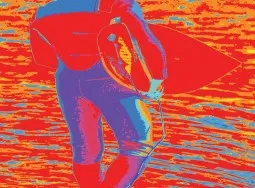 1494 Orange Surfer Evolution 5