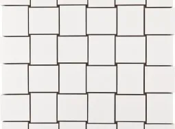 Blanco Brillo Mix Mozaika (33x39mm) 30x30