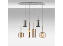 4721-6AS (mixed) Chandeliers OZCAN