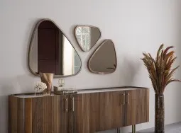Comoda/Bufet cu oglinda Browni