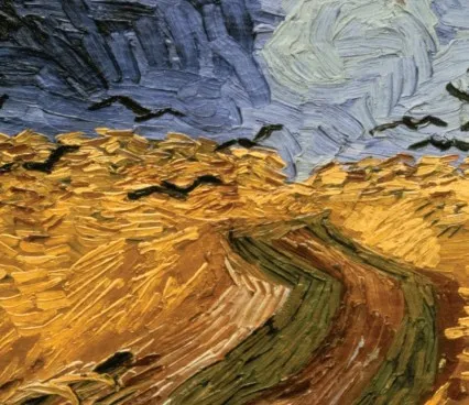 Panels 1430 V. Van Gogh Wheatfield Evolution 5 image