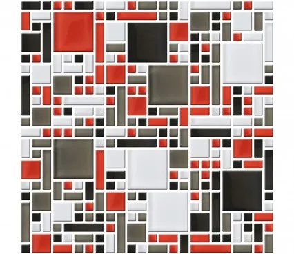 Mosaic A-MGL08-XX-001-1 Glass mosaic image