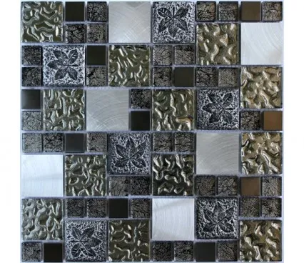 Mosaic A-MGL08-XX-081 Glass mosaic image