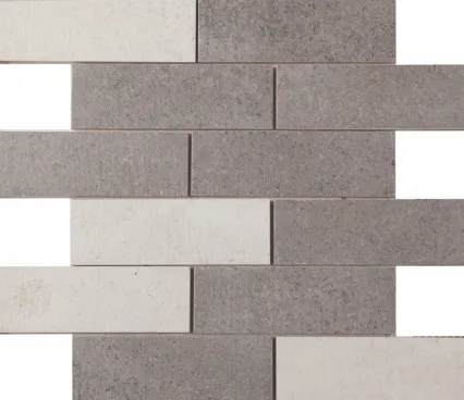 Ceramic tile Bronx Mix Mozaika 3D (160x480mm) 30x30 image