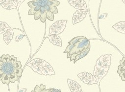 Tapete BOB-26-05-5  Jasmin Motif Teal