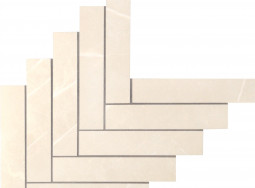 Ceramic tile Apolo Ivory Mozaika (150x30mm) 30,8x27,6