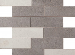 Ceramic tile Bronx Mix Mozaika 3D (160x480mm) 30x30