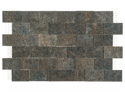 Ceramic tile Etna Rust Mozaika 3D (30x48mm) 29x18