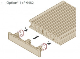 Decking pentru terasa 9482 Finisaj