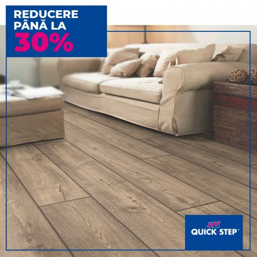 Скидки на ламинат Quick Step до -30%